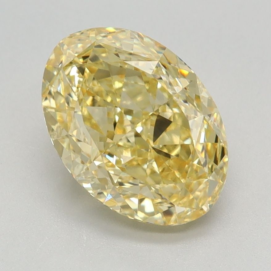 Loose Diamond - OVAL 2.07ct Fancy Intense Yellow VVS2: Loose Diamond - OVAL 2.07ct Fancy Intense Yellow VVS2 Source: This is a real non-mined Diamond that has been grown in a lab Shape: OVAL Carats: 2.07 Color: Fancy Intense Yellow Certification: IGI Vide