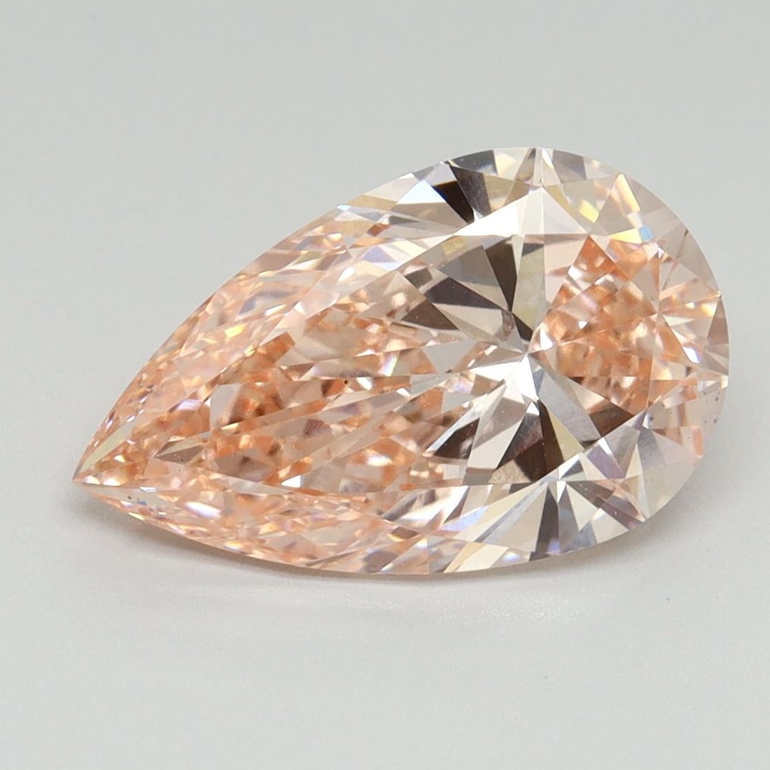 Loose Diamond - PEAR 3.0ct Fancy Intense Pink VS1 (1 of 1)