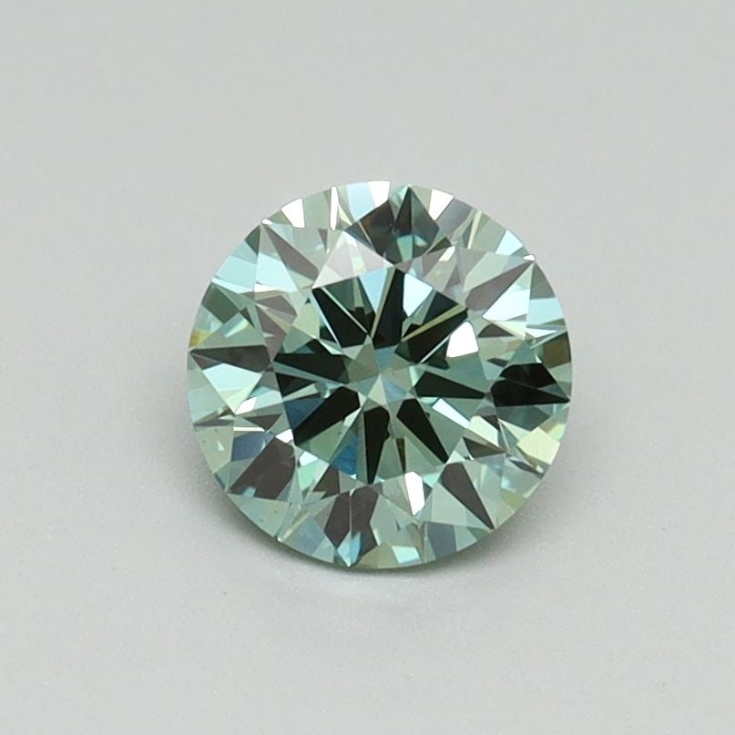 Loose Diamond - ROUND 0.7ct Fancy Vivid Green VS2 (1 of 1)