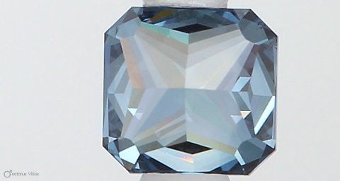 Loose Diamond - RADIANT 0.46ct Fancy Vivid Blue VS1: Loose Diamond - RADIANT 0.46ct Fancy Vivid Blue VS1 Source: This is a real non-mined Diamond that has been grown in a lab Shape: RADIANT Carats: 0.46 Color: Fancy Vivid Blue Certification: IGI Video: