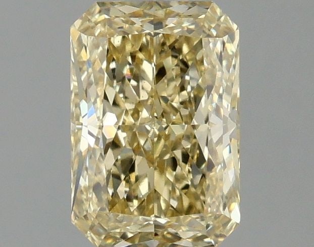Loose Diamond - RADIANT 1.07ct Fancy Intense Yellow VS1: Loose Diamond - RADIANT 1.07ct Fancy Intense Yellow VS1 Source: This is a real non-mined Diamond that has been grown in a lab Shape: RADIANT Carats: 1.07 Color: Fancy Intense Yellow Certification: IGI