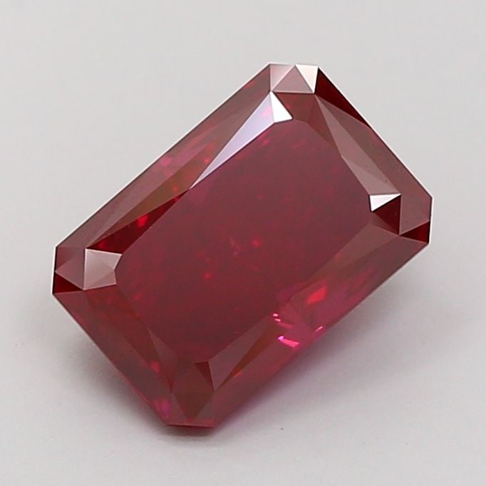 Loose Diamond - RADIANT 3.01ct Fancy Vivid Red VS1 (1 of 1)