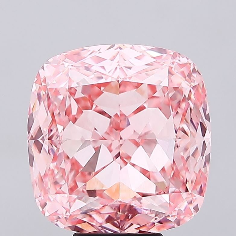 Loose Diamond - CUSHION MODIFIED 11.1ct Fancy Vivid Pink VVS2 (1 of 1)