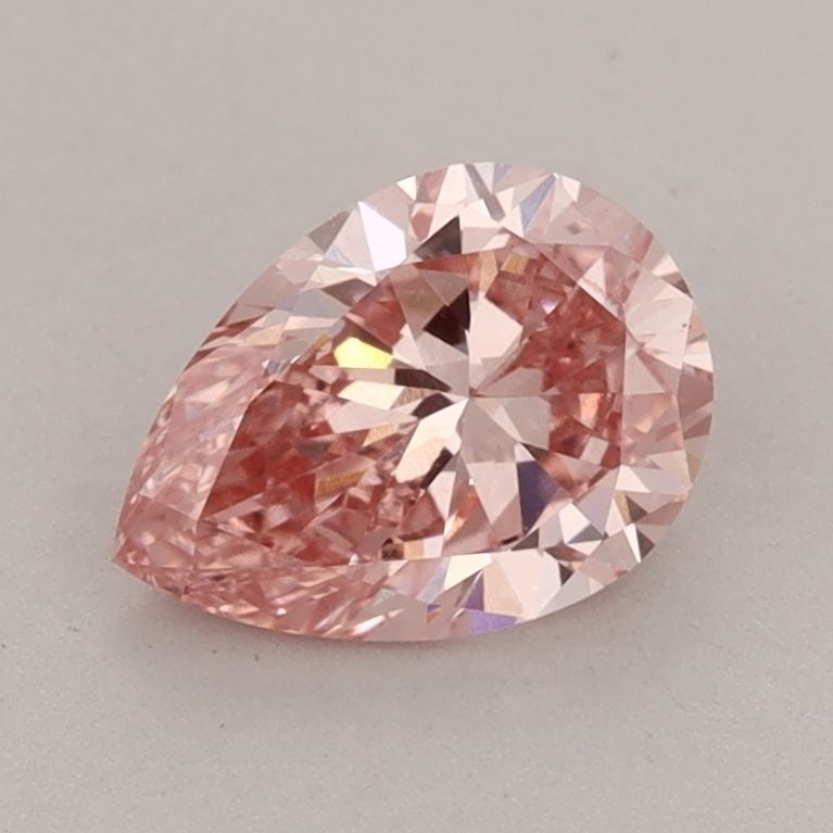 Loose Diamond - PEAR 1.07ct Fancy Vivid Pink VS2: Loose Diamond - PEAR 1.07ct Fancy Vivid Pink VS2 Source: This is a real non-mined Diamond that has been grown in a lab Shape: PEAR Carats: 1.07 Color: Fancy Vivid Pink Certification: IGI Video: