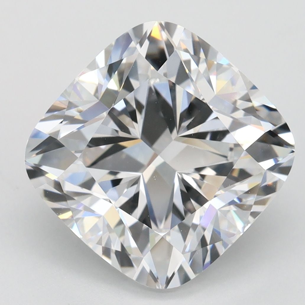 Loose Diamond - CUSHION BRILLIANT 4.07ct D FL: Loose Diamond - CUSHION BRILLIANT 4.07ct D FL Source: This is a real non-mined Diamond that has been grown in a lab Shape: CUSHION BRILLIANT Carats: 4.07 Color: D Clarity: FL Certification: GCAL Video
