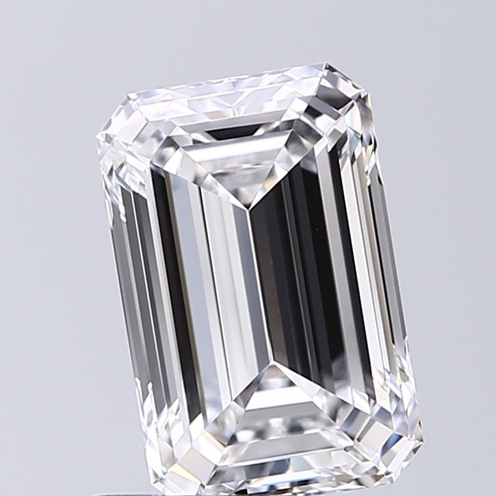 Loose Diamond - EMERALD 2.9ct D VVS2: Loose Diamond - EMERALD 2.9ct D VVS2 Source: This is a real non-mined Diamond that has been grown in a lab Shape: EMERALD Carats: 2.9 Color: D Clarity: VVS2 Certification: GIA Video: