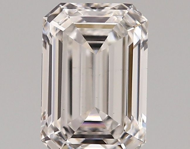 Loose Diamond - EMERALD 1.44ct E VS1: Loose Diamond - EMERALD 1.44ct E VS1 Source: This is a real non-mined Diamond that has been grown in a lab Shape: EMERALD Carats: 1.44 Color: E Clarity: VS1 Certification: IGI Video: