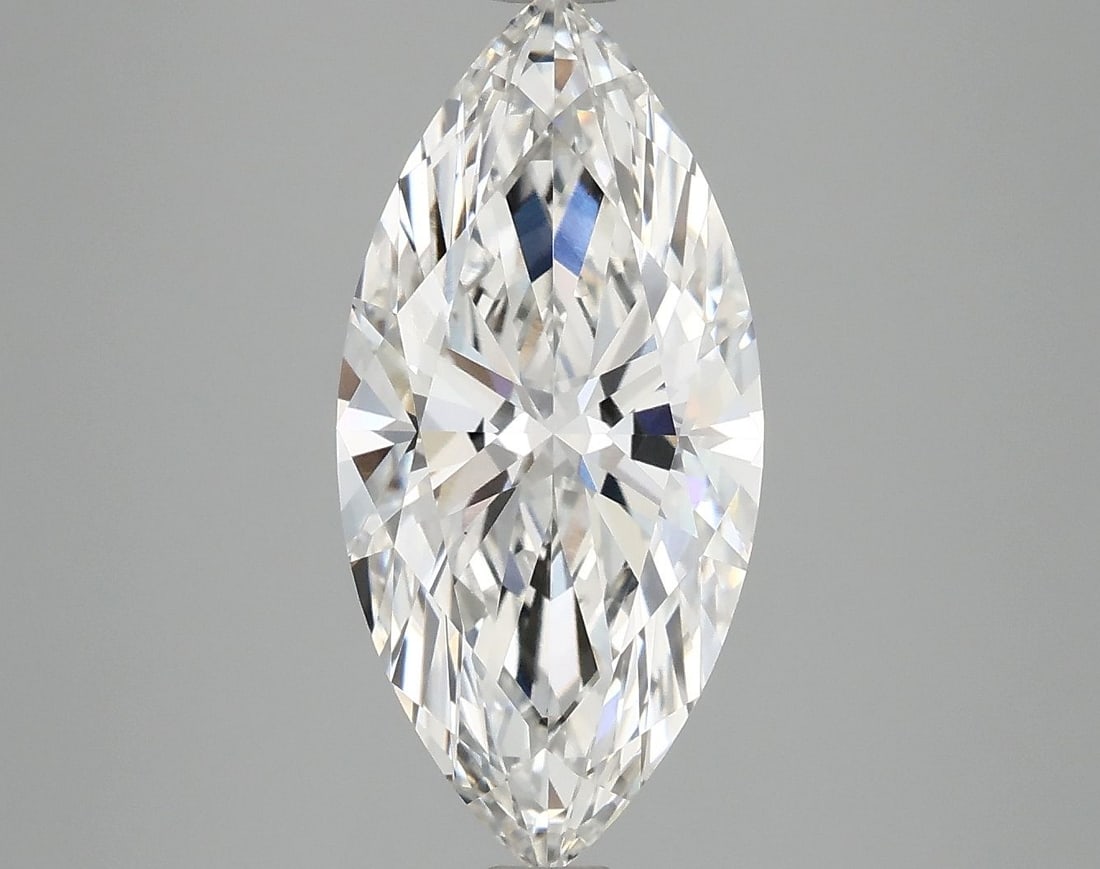 Loose Diamond - MARQUISE 3.1ct F VS1: Loose Diamond - MARQUISE 3.1ct F VS1 Source: This is a real non-mined Diamond that has been grown in a lab Shape: MARQUISE Carats: 3.1 Color: F Clarity: VS1 Certification: IGI PLEASE NOTE: Framed, Lar