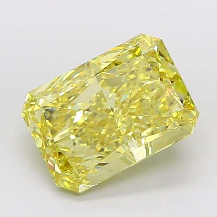 Loose Diamond - RADIANT 7.14ct Fancy Vivid Yellow VS2 (1 of 1)