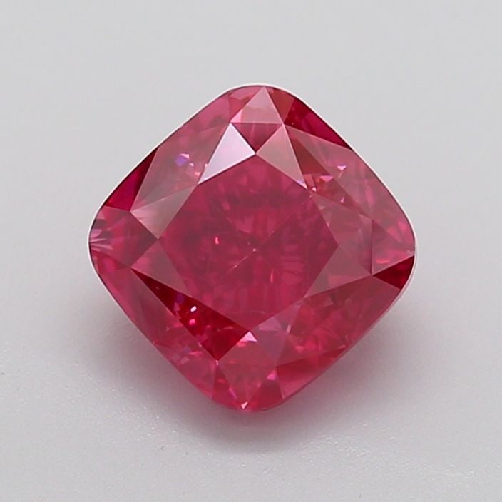 Loose Diamond - CUSHION MODIFIED 2.96ct Fancy Vivid Pink VS2 (1 of 1)