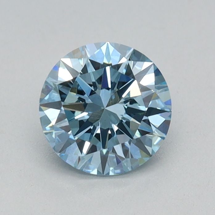 Loose Diamond - ROUND 0.5ct Fancy Vivid Blue VVS2 (1 of 1)