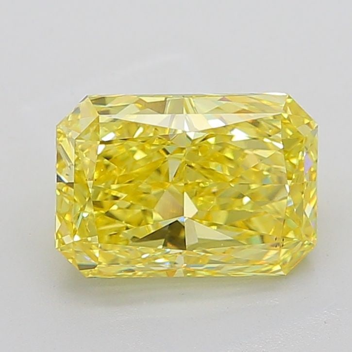 Loose Diamond - RADIANT 5.09ct Fancy Vivid Yellow VS1 (1 of 1)