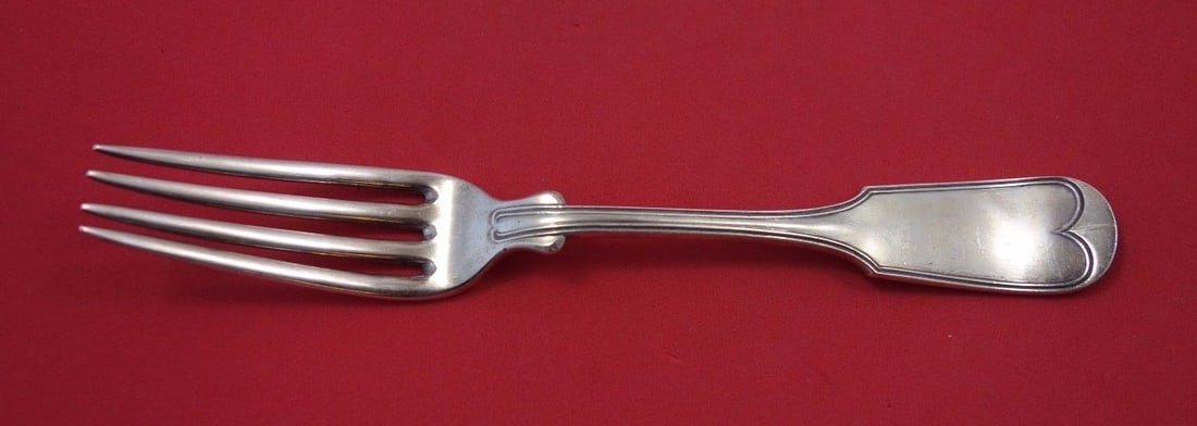Schulz & Fischer Sterling Silver 8 1/8" Banquet Fork Monogrammed (1 of 1)