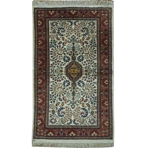Kashmir Handmade 3 x 5 ft Rug Premium Quality: Kashmir Handmade 3 x 5 ft Rug Premium Quality Free continental US Shipping Enhance your living space with this exquisite 3 x 5 Kashmir Handmade Rug. Crafted with care, this rug showcases the intricate