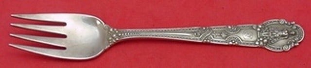 Tiffany & Co Renaissance Sterling Silver Fish Fork 4-Tine 6 3/4" (1 of 2)
