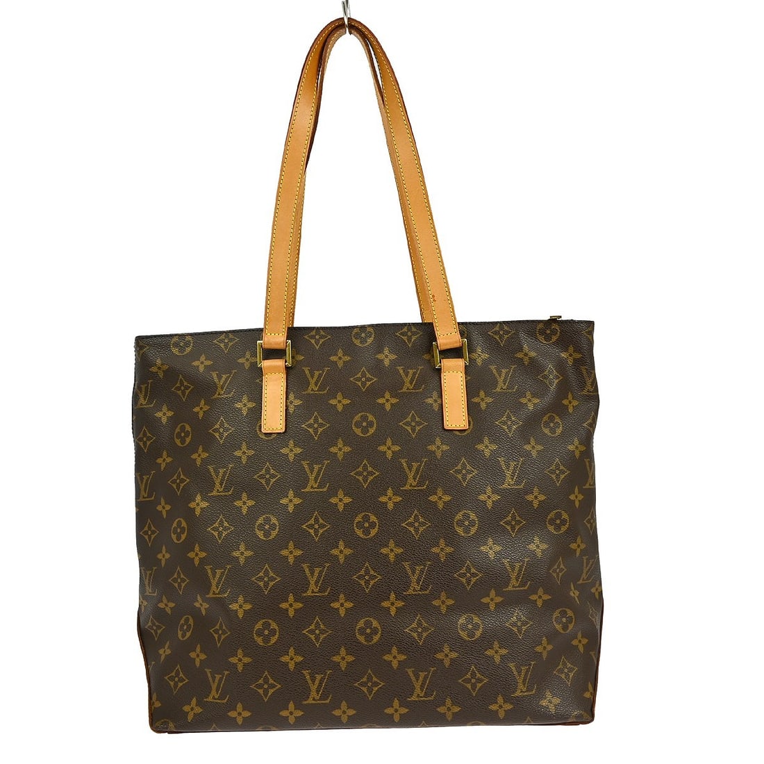 Louis Vuitton Cabas Mezzo Monogram Large Canvas Tote Bag M51151: Louis Vuitton Cabas Mezzo Monogram Large Canvas Tote Bag M51151 The Louis Vuitton Cabas Mezzo tote bag features the iconic Monogram canvas with leather trim and double leather handles. This large tote