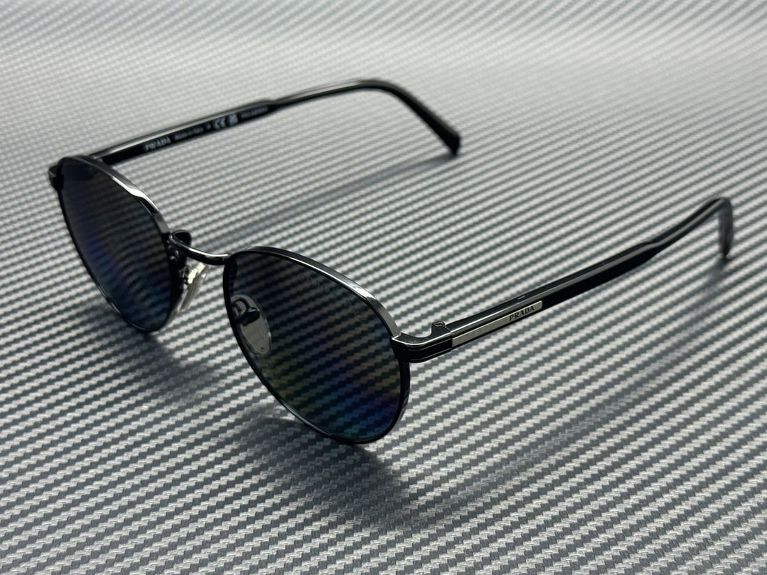 PRADA PR B51S 1AB5Z1 Black Polarized Sunglasses for Men (1 of 5)