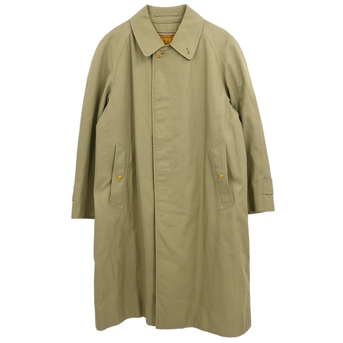 Burberrys Khaki Trench Coat WRO55-940-72 Casual Style (1 of 11)