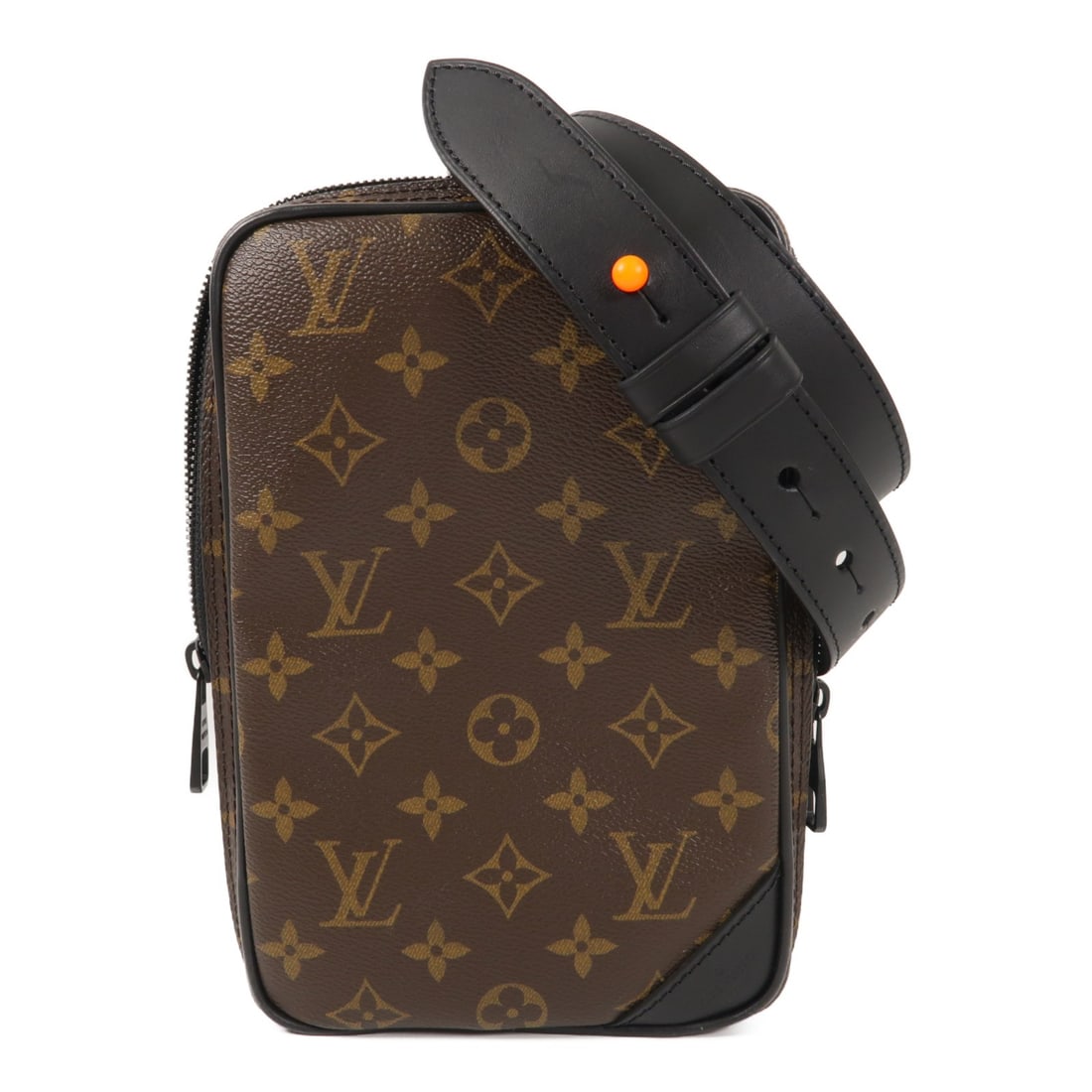 Louis Vuitton Utility Side Bag M44428 Monogram Brown PVC Canvas (1 of 16)