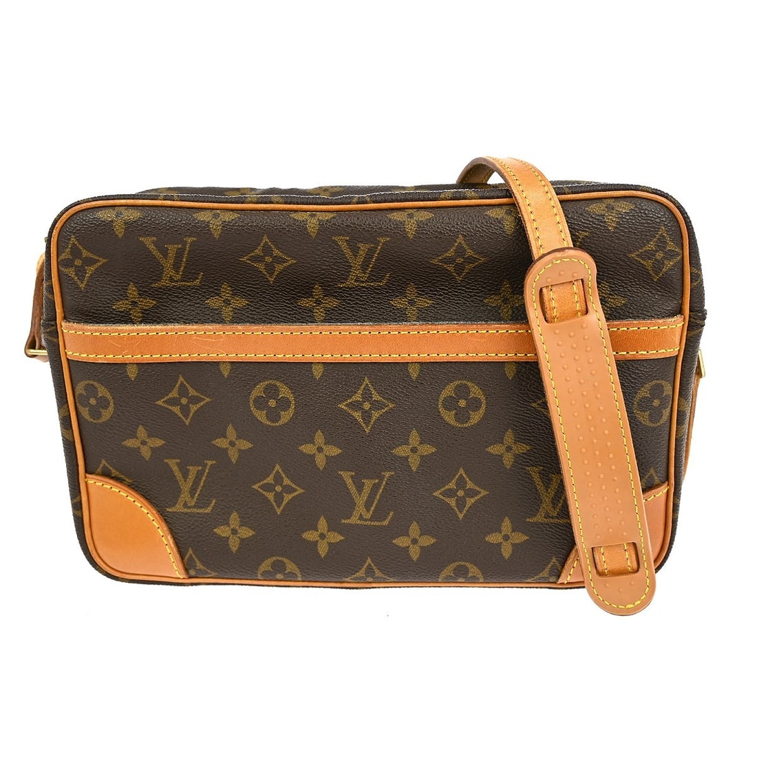 Louis Vuitton Trocadero 27 Monogram Canvas Crossbody Shoulder Bag M51274: Louis Vuitton Trocadero 27 Monogram Canvas Crossbody Shoulder Bag M51274 Introducing the Louis Vuitton Trocadero 27 Crossbody Bag, a stylish and functional accessory crafted from durable monogram canv