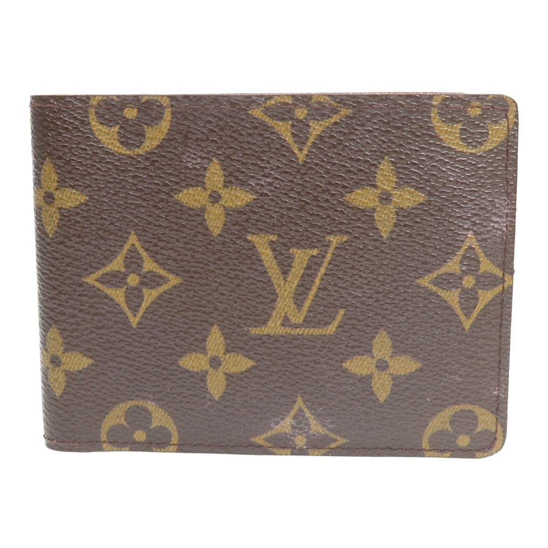Monogram Canvas Bi-Fold Wallet M60930 with 9 Card Slots by Louis Vuitton: Monogram Canvas Bi-Fold Wallet M60930 with 9 Card Slots by Louis Vuitton This Louis Vuitton Porte Billets wallet features the iconic Monogram canvas in brown. Crafted from durable PVC coated canvas, i