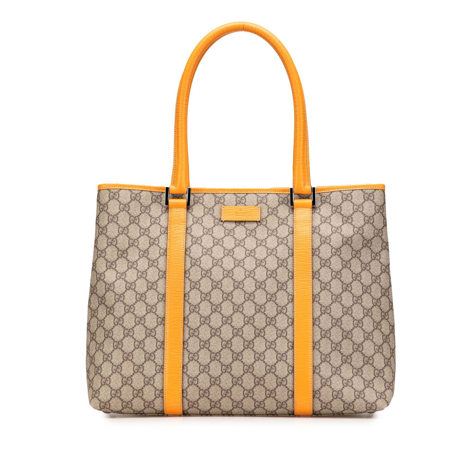 Gucci GG Supreme Joy Tote Coated Canvas Brown Bag (1 of 12)