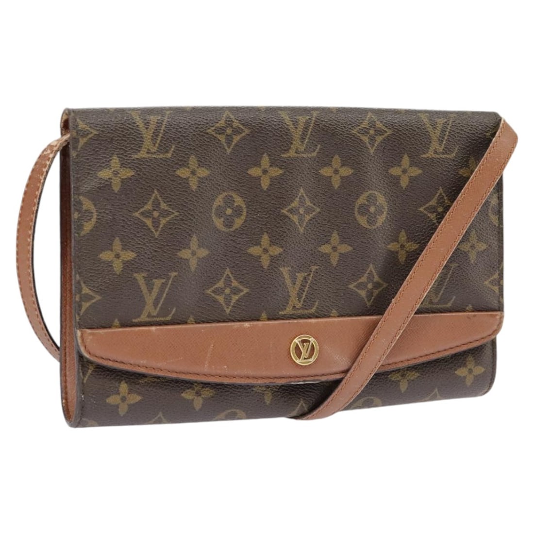 LOUIS VUITTON Monogram Bordeaux 24 Shoulder Bag M51798 Authenticated: LOUIS VUITTON Monogram Bordeaux 24 Shoulder Bag M51798 Authenticated This LOUIS VUITTON Monogram Bordeaux 24 Shoulder Bag (M51798) is a stylish accessory crafted from durable Monogram Canvas, showcasi