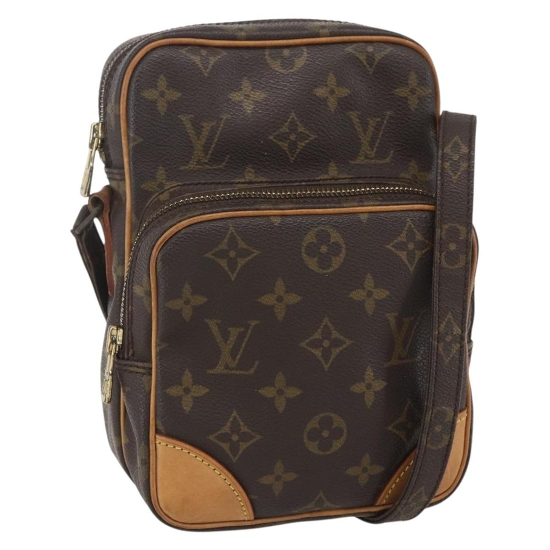 LOUIS VUITTON Monogram Amazon Shoulder Bag M45236 Auth France (1 of 18)