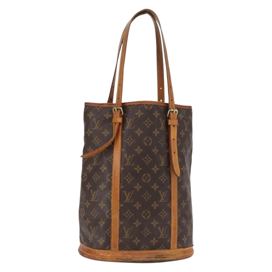 LOUIS VUITTON Monogram Bucket GM Shoulder Bag M42236 Authentic France: LOUIS VUITTON Monogram Bucket GM Shoulder Bag M42236 Authentic France This LOUIS VUITTON Monogram Bucket GM Shoulder Bag is a stylish and functional accessory, crafted in France from durable Monogram