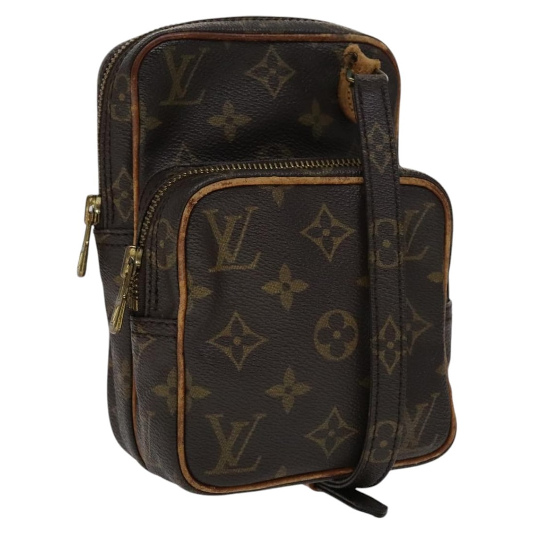 Louis Vuitton Mini Amazon Monogram Canvas Shoulder Bag M45238 France: Louis Vuitton Mini Amazon Monogram Canvas Shoulder Bag M45238 France This Louis Vuitton Monogram Mini Amazon Shoulder Bag, model M45238, is crafted from monogram canvas and designed for women. The bag