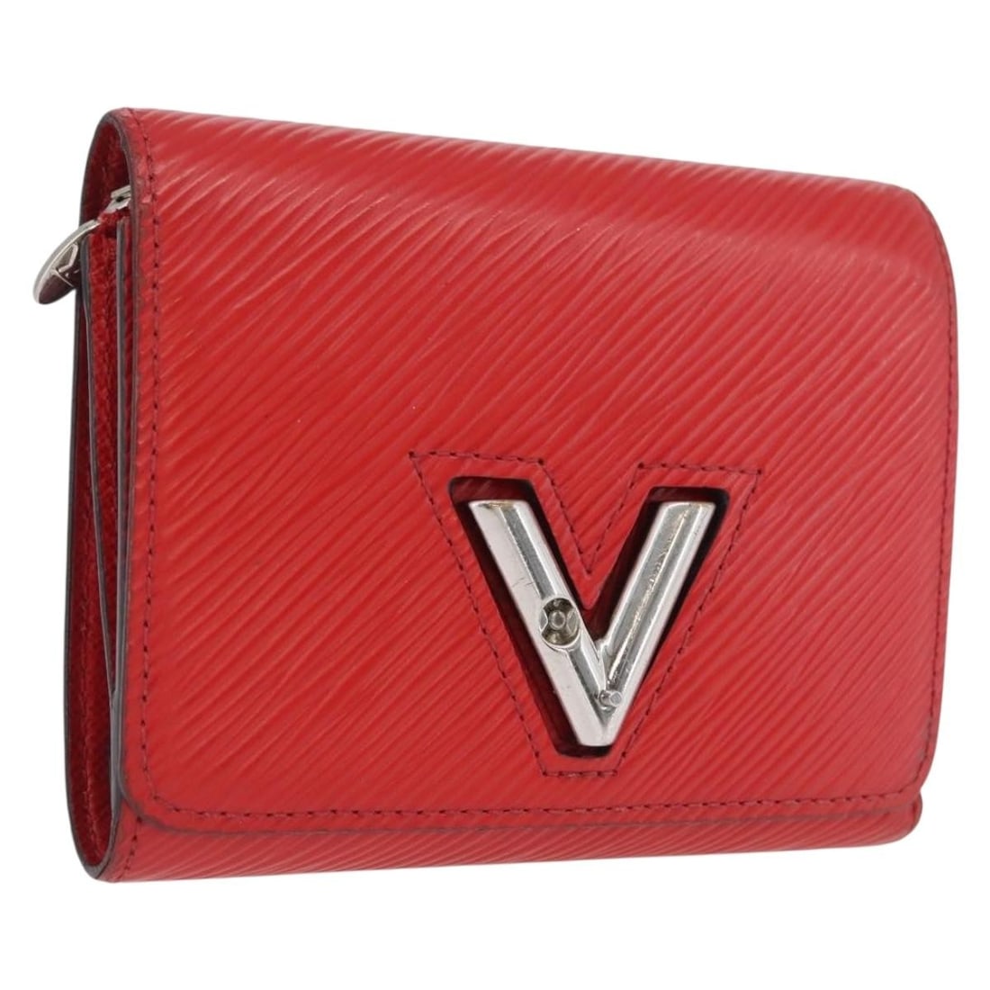 Red Epi Leather Portefeuille Twist Wallet by Louis Vuitton M64413 (1 of 18)