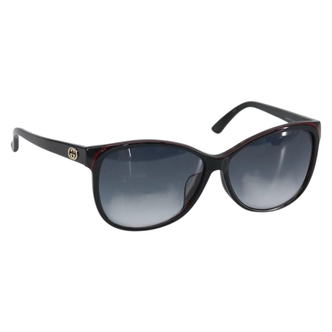 Black Plastic GUCCI Sunglasses with Case Made in Italy (1 of 15)