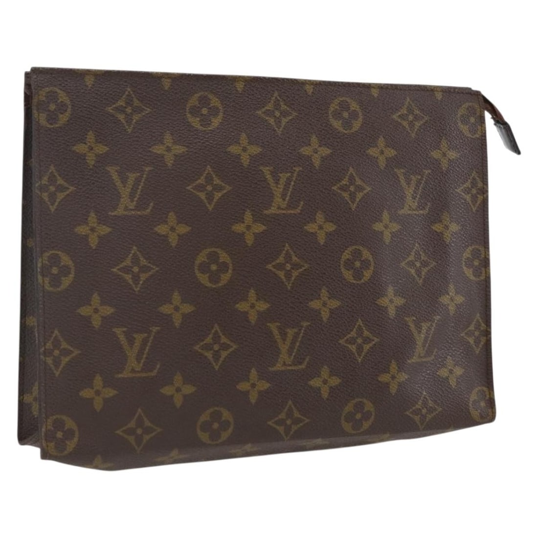 Louis Vuitton Monogram Canvas Poche Toilette 26 Pouch M47542 France: Louis Vuitton Monogram Canvas Poche Toilette 26 Pouch M47542 France This is a Louis Vuitton Monogram Poche Toilette 26 pouch in monogram canvas. The pouch features the classic monogram pattern and is