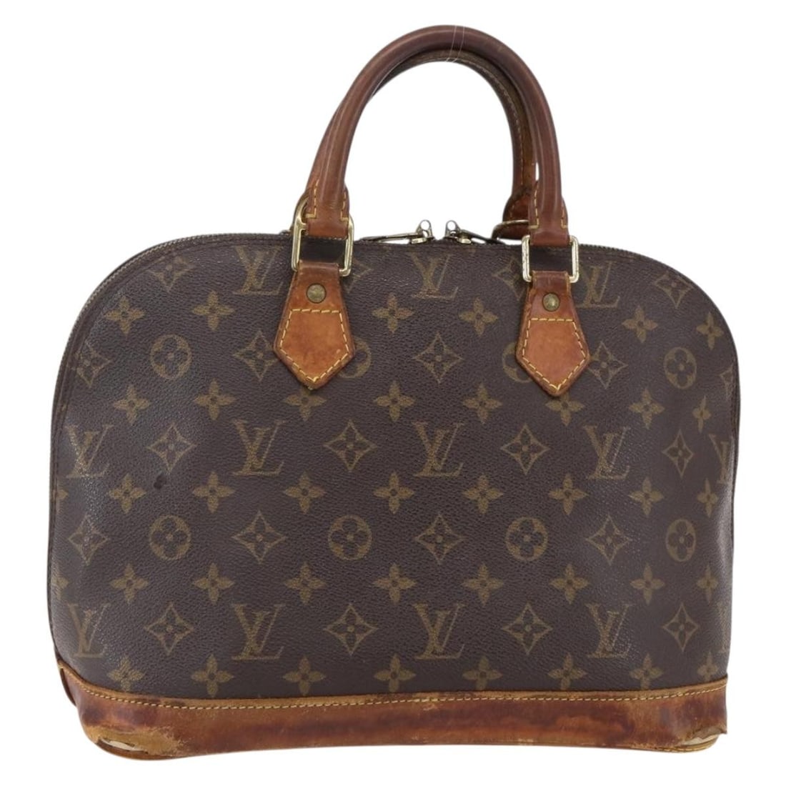 LOUIS VUITTON Monogram Alma Hand Bag M51130 Auth France: LOUIS VUITTON Monogram Alma Hand Bag M51130 Auth France Elevate your accessory collection with this authentic LOUIS VUITTON Monogram Alma Hand Bag, a classic piece that embodies elegance and style. Cr