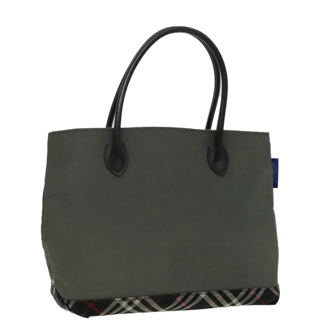 Burberrys Blue Label Canvas Nova Check Khaki Women's Handbag: Burberrys Blue Label Canvas Nova Check Khaki Women's Handbag This Burberrys Nova Check Blue Label handbag features a khaki canvas exterior with signature check design. Designed for women, it is made i