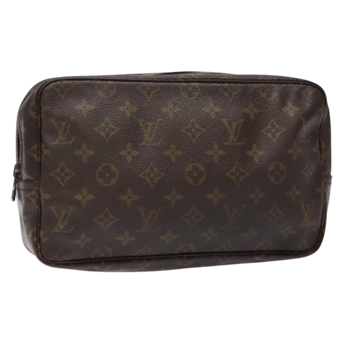 LOUIS VUITTON Monogram Trousse Toilette 28 Clutch Bag M47522 Auth France (1 of 18)