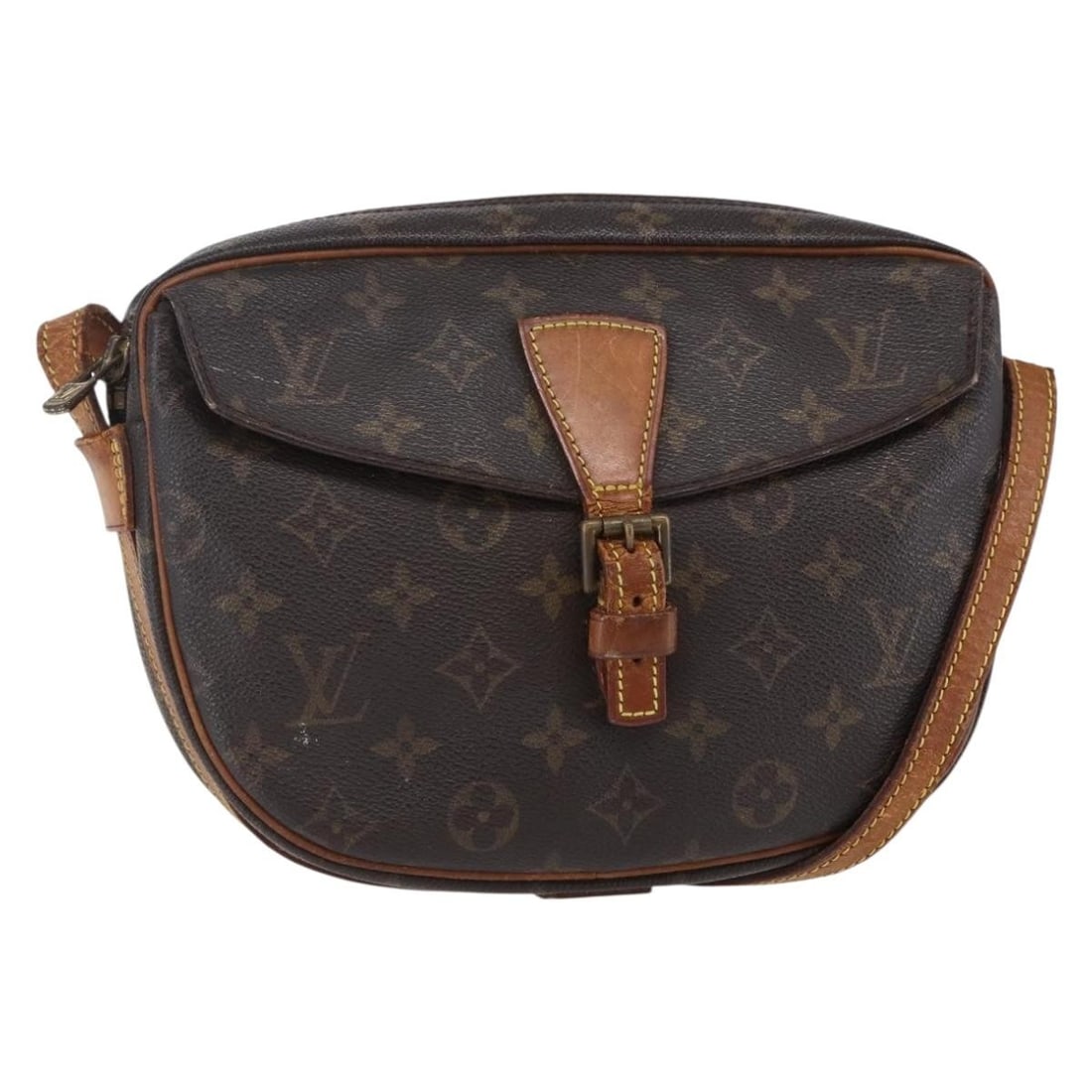 LOUIS VUITTON Monogram Jeune Fille MM Shoulder Bag M51226 France Auth: LOUIS VUITTON Monogram Jeune Fille MM Shoulder Bag M51226 France Auth Introducing the LOUIS VUITTON Monogram Jeune Fille MM Shoulder Bag, a stylish accessory crafted from premium monogram canvas. This