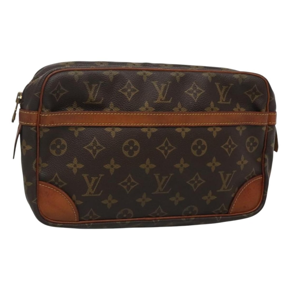 Louis Vuitton Compiegne 28 Monogram Canvas Women's Clutch Bag M51845: Louis Vuitton Compiegne 28 Monogram Canvas Women's Clutch Bag M51845 This Louis Vuitton Compiegne 28 clutch bag features the brand's signature monogram canvas exterior. Designed for women, it offers a