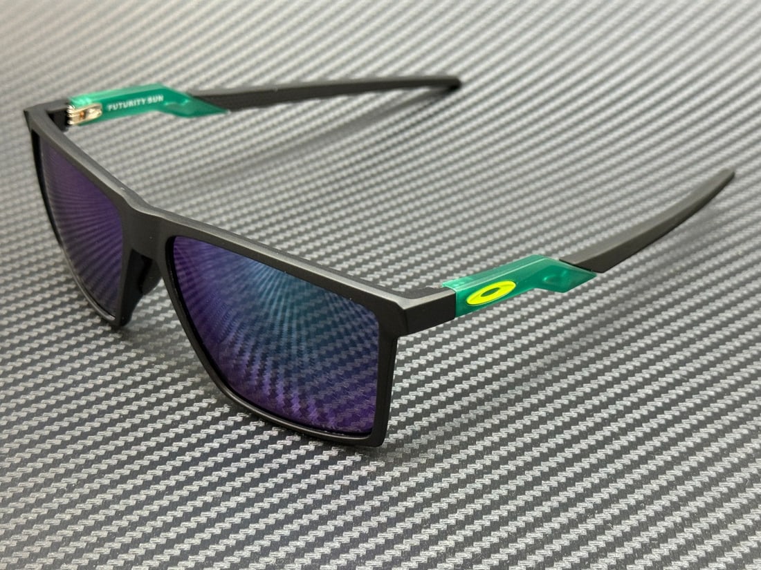Oakley OO9482 02 Satin Black Prizm Jade 57mm Sunglasses with Authenticity (1 of 5)