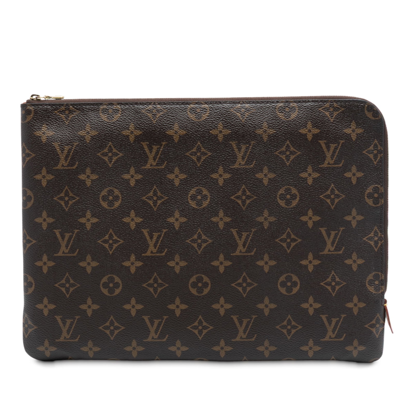 Louis Vuitton Brown Monogram Canvas Etui Voyage MM Travel Pouch (1 of 7)