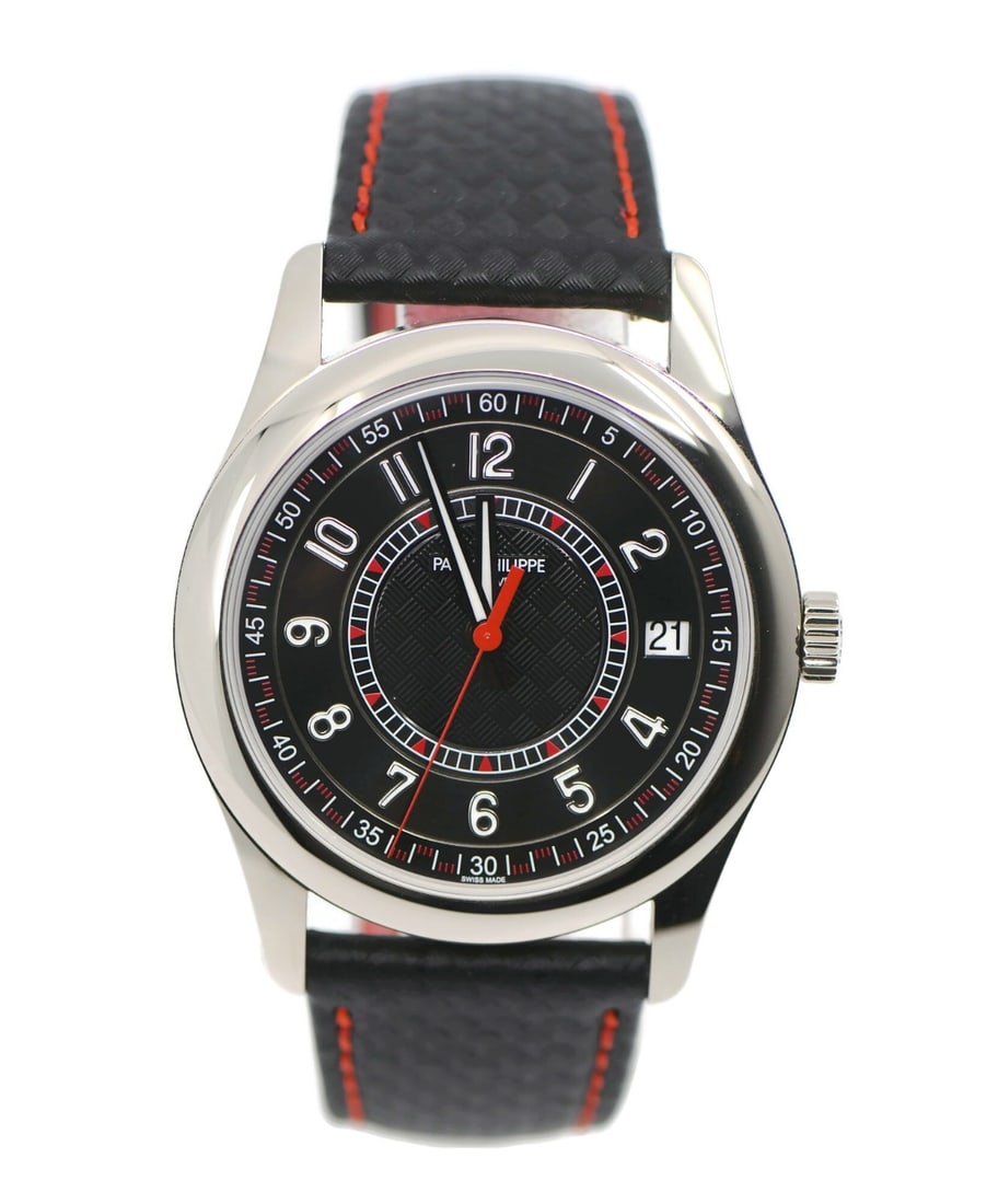 Patek Philippe Calatrava 6007G-010 White Gold Automatic Watch with Box and Papers (1 of 6)