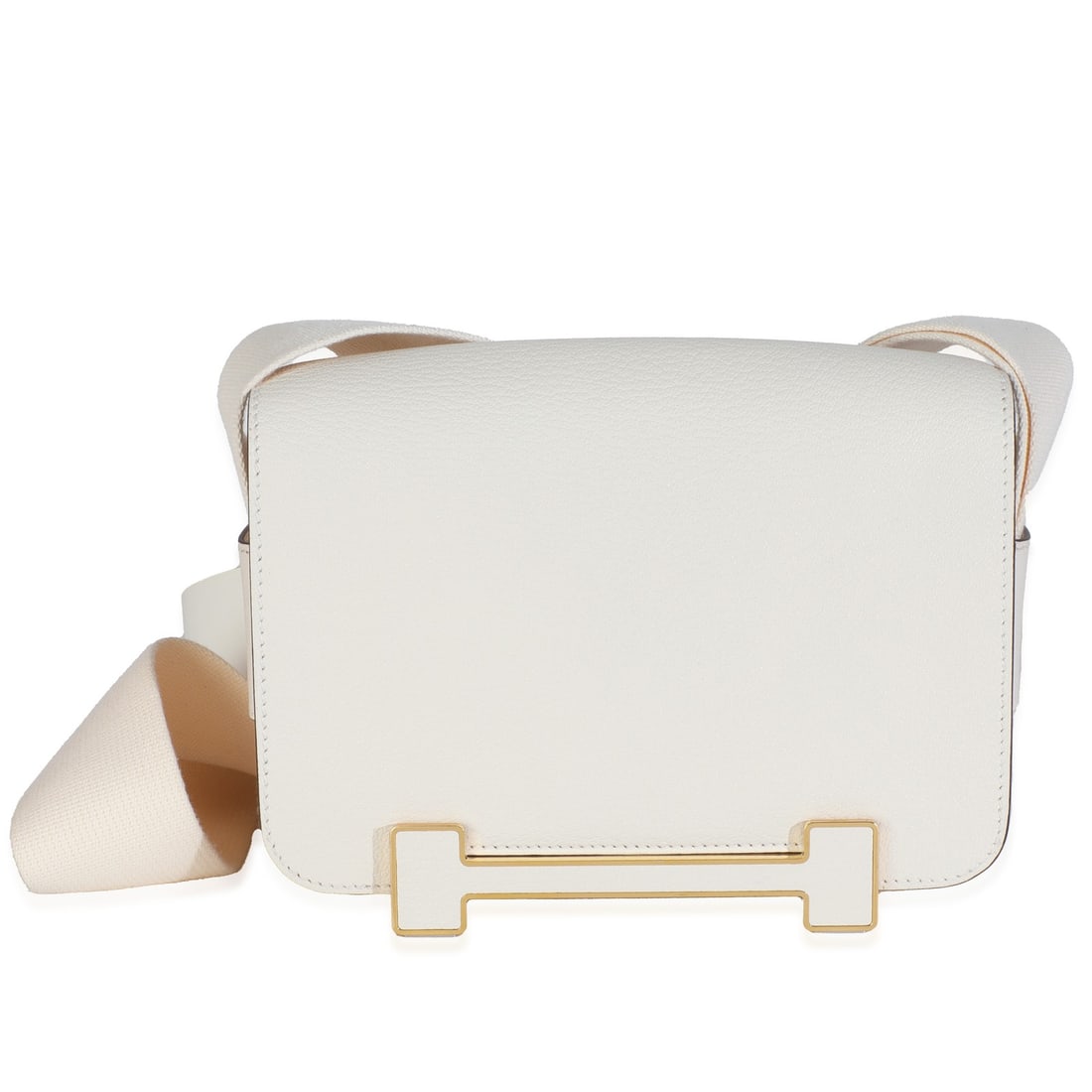 Hermes Geta Nata Chevre Mysore Shoulder Bag Gold-Tone Hardware (1 of 10)