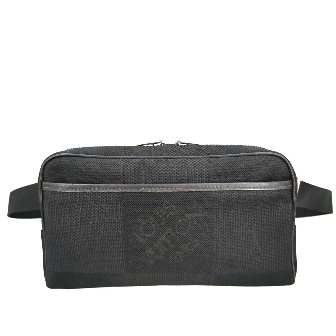 Louis Vuitton Damier Acrobat Black Canvas Leather Medium Shoulder Bag M93620 (1 of 13)