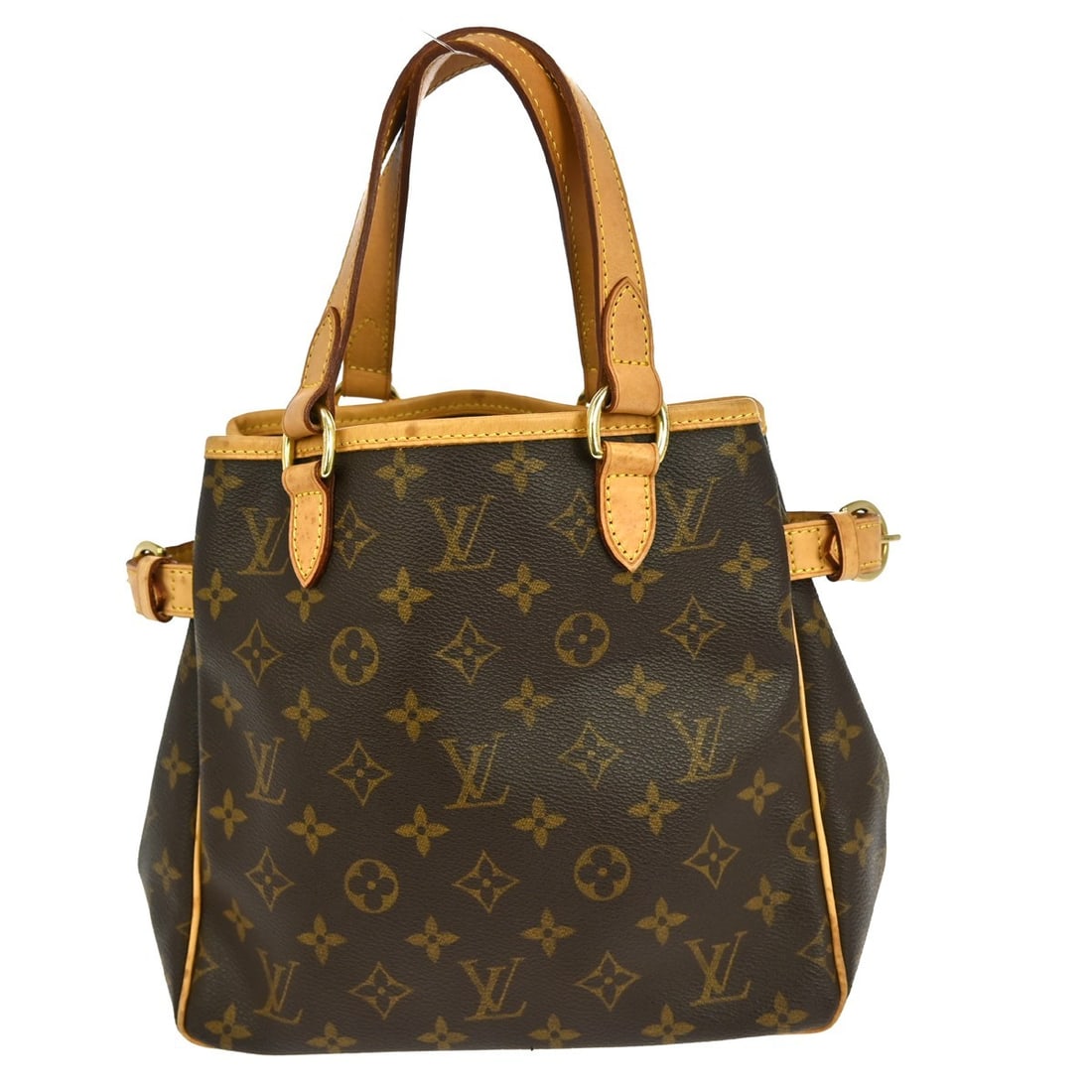 Louis Vuitton Monogram Canvas Batignolles Brown Handbag 24x23x14cm: Louis Vuitton Monogram Canvas Batignolles Brown Handbag 24x23x14cm This Louis Vuitton Batignolles handbag for women features the classic brown monogram canvas. It measures 24cm x 23cm x 14cm and is ma
