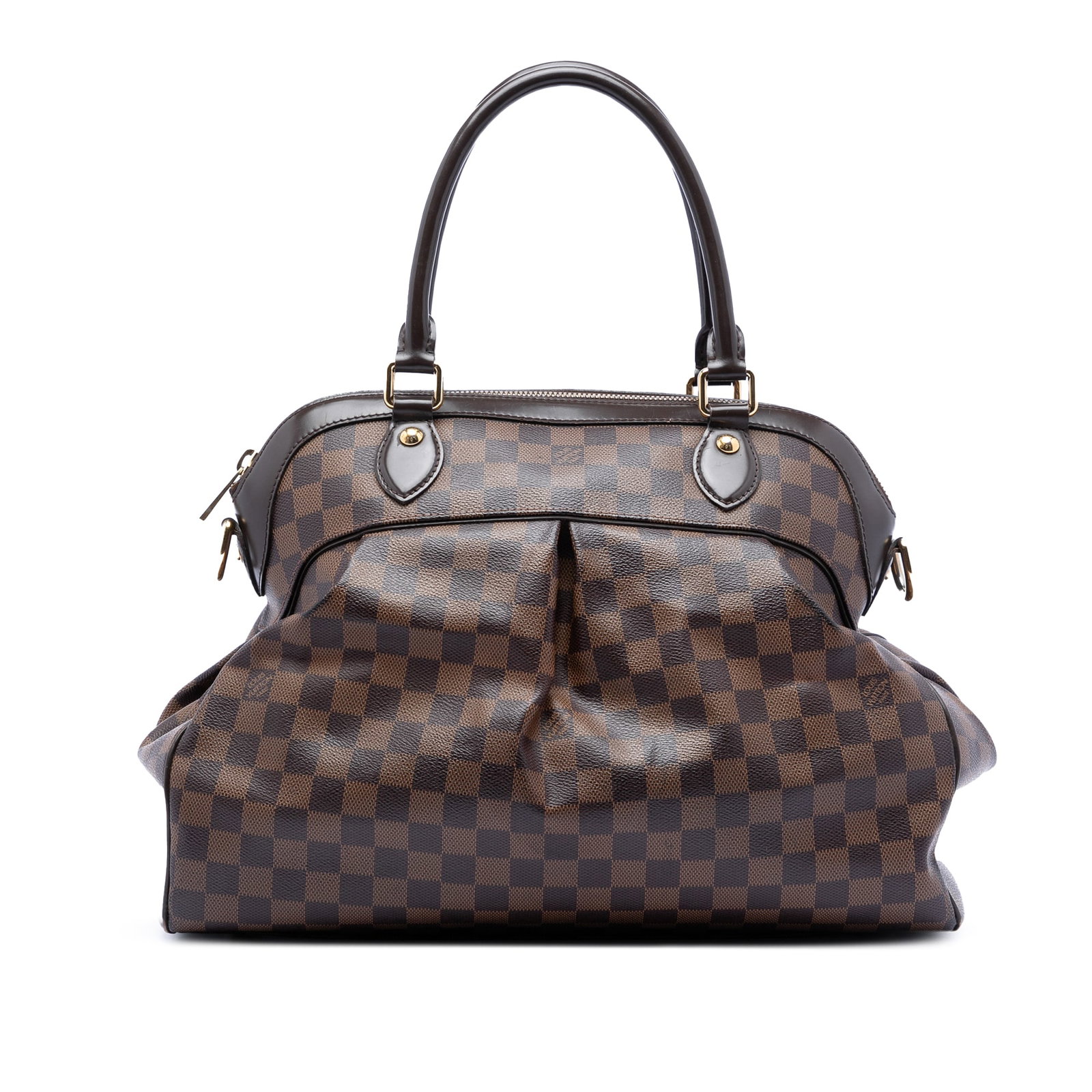 Louis Vuitton Trevi GM Handbag in Damier Ebene Canvas with Leather Trim (1 of 7)