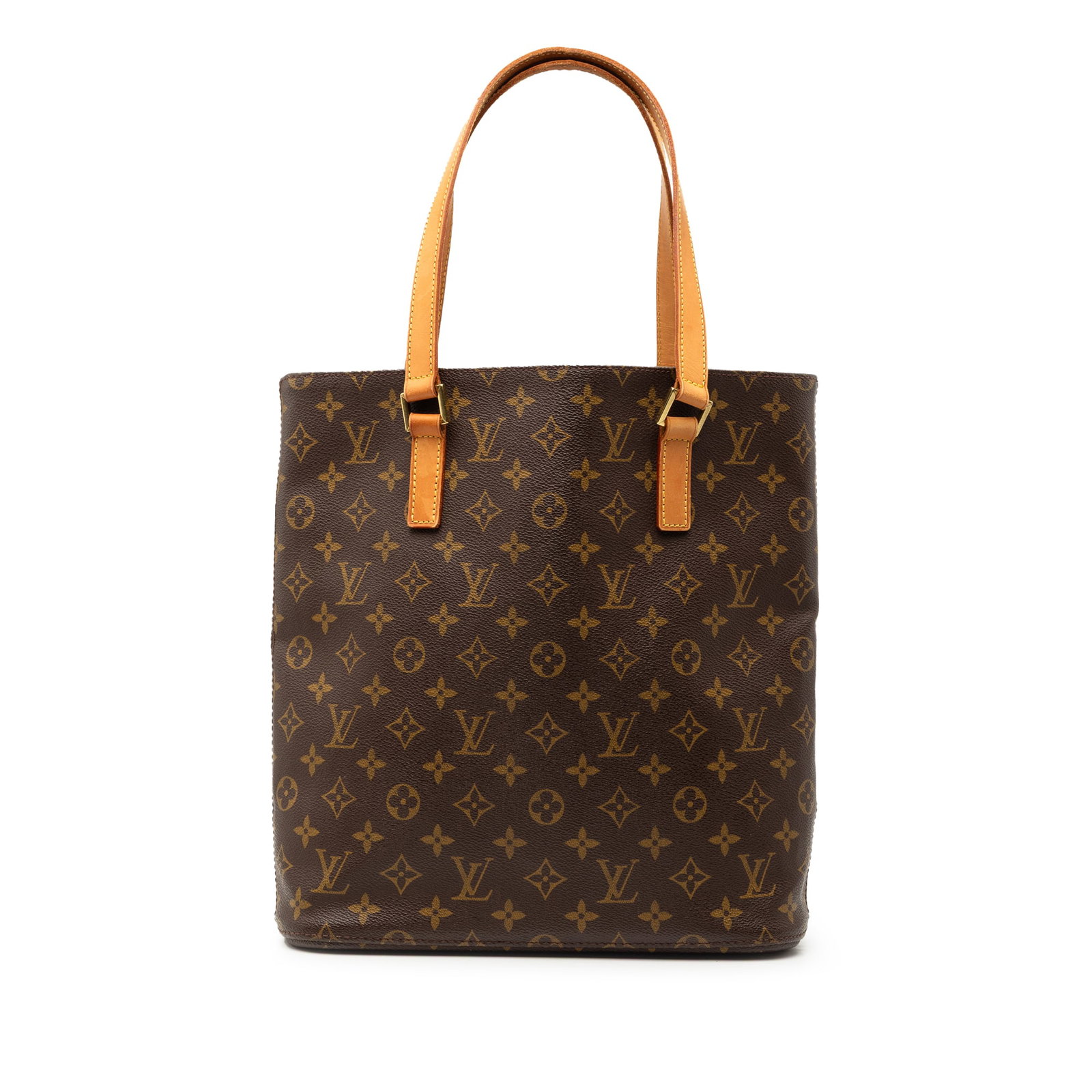 Louis Vuitton Vavin GM Tote in Monogram Canvas with Leather Straps: Louis Vuitton Vavin GM Tote in Monogram Canvas with Leather Straps The Louis Vuitton Monogram Vavin GM is crafted from signature monogram canvas with flat vachetta leather straps. It features an open