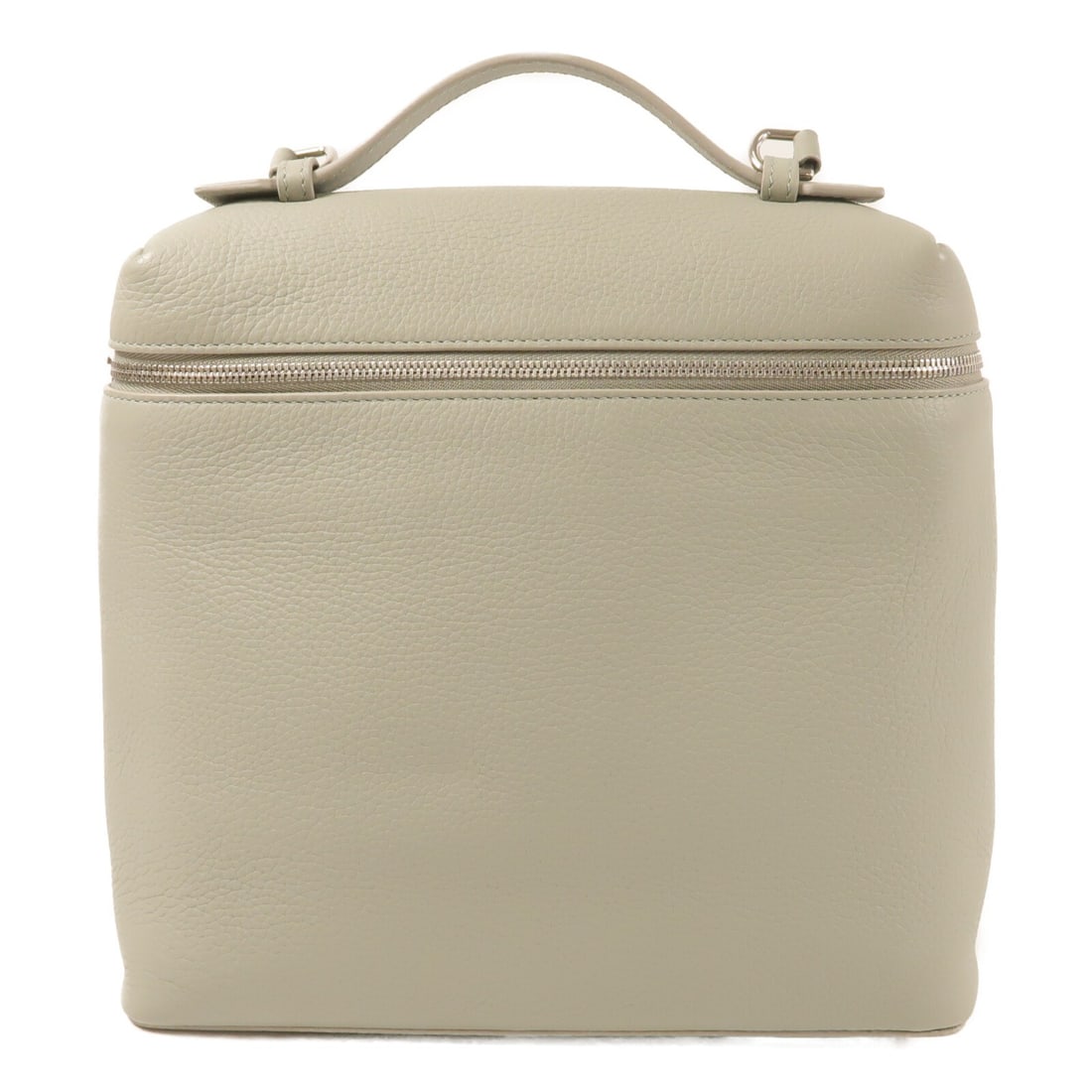 Loro Piana Green Calfskin Extra Pocket Rucksack Backpack with Silver Hardware (1 of 14)