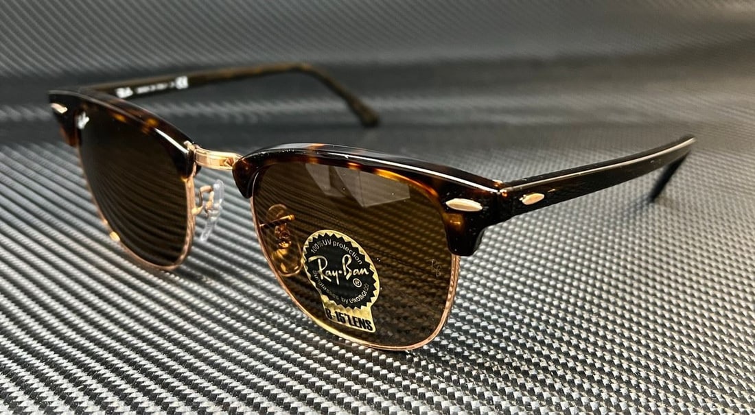 Ray Ban RB3016 130933 Havana Brown Unisex Sunglasses 49mm (1 of 4)