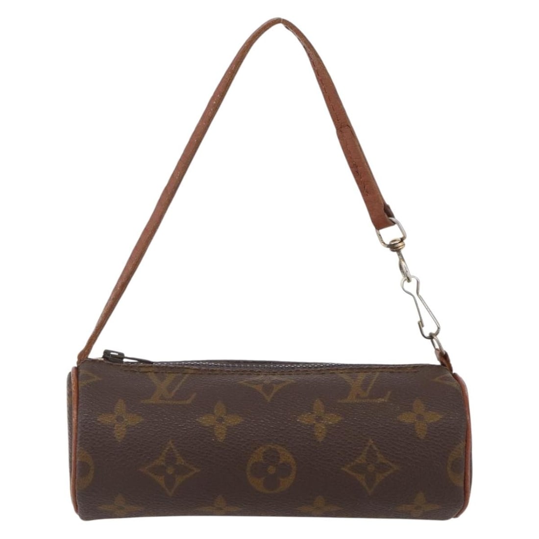 Papillon Pochette Brown Monogram Canvas Bag by Louis Vuitton: Papillon Pochette Brown Monogram Canvas Bag by Louis Vuitton The Louis Vuitton Papillon Pochette is crafted from signature brown monogram canvas and designed for women. This compact accessory features