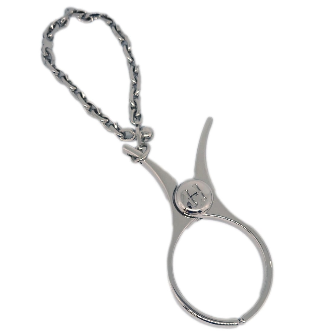 Hermes Filou Silver Plated Glove Holder Clip Accessory (1 of 4)